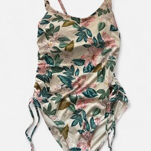 Tropical Floral Women's One Piece Swimsuit